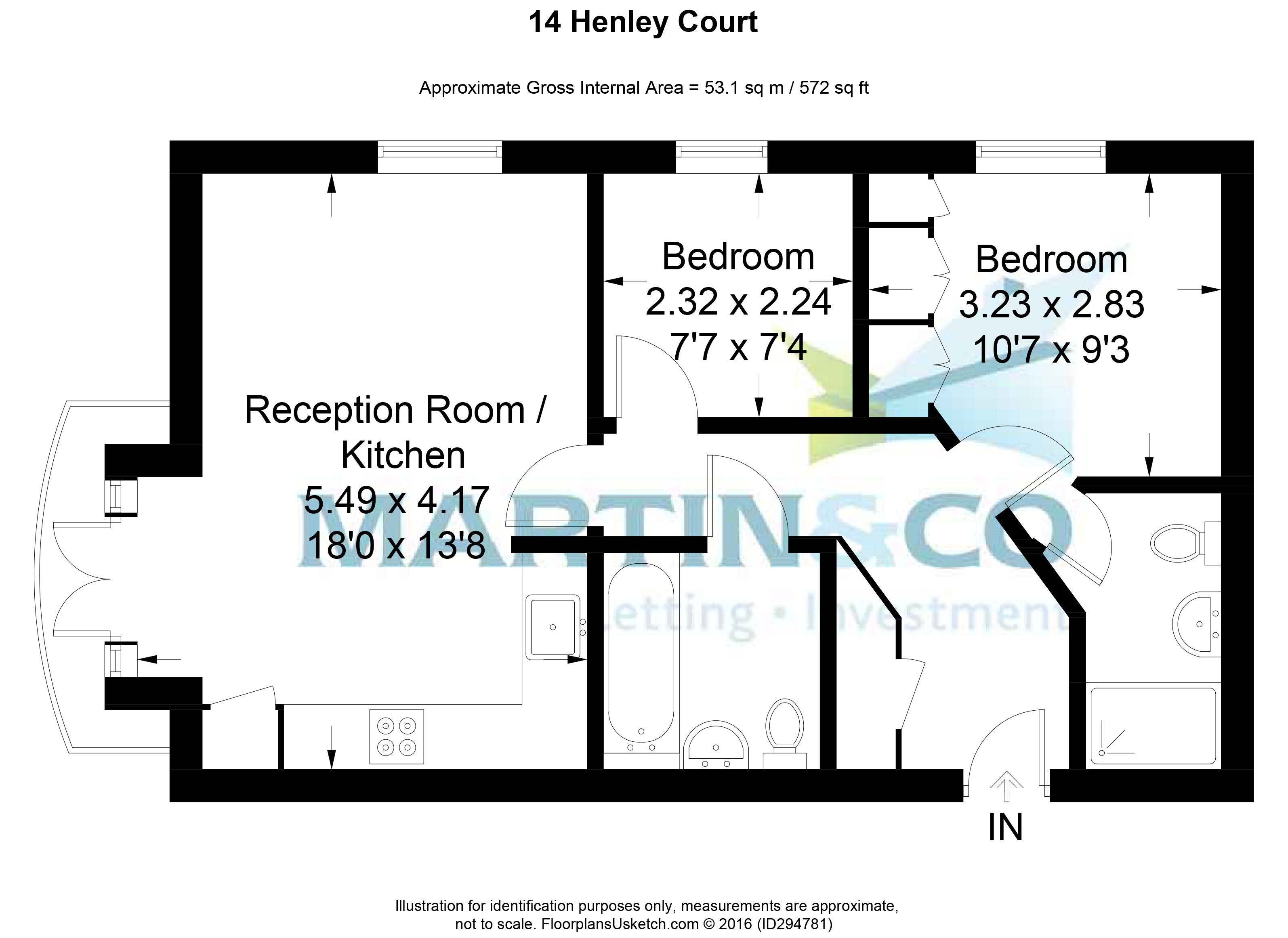 Henley Court Floor plan 14